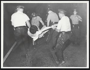 Anti draft scuffle in Concord, Mass