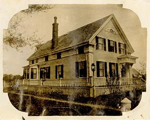 House built and formerly occupied by Isaiah Crocker, residence of Albert W. Matthews, South Yarmouth, Mass.