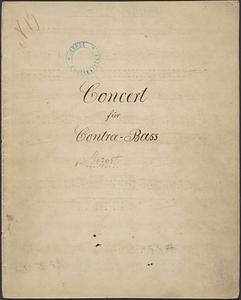 Concert, für Contra-Bass