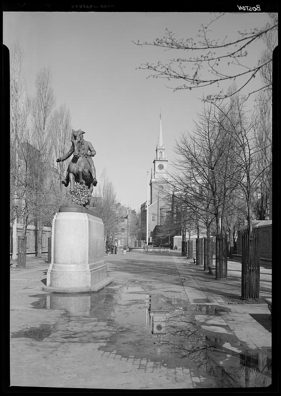 Old North Church in spring, Boston