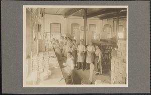 Bay State Mill Box Shop, 1913