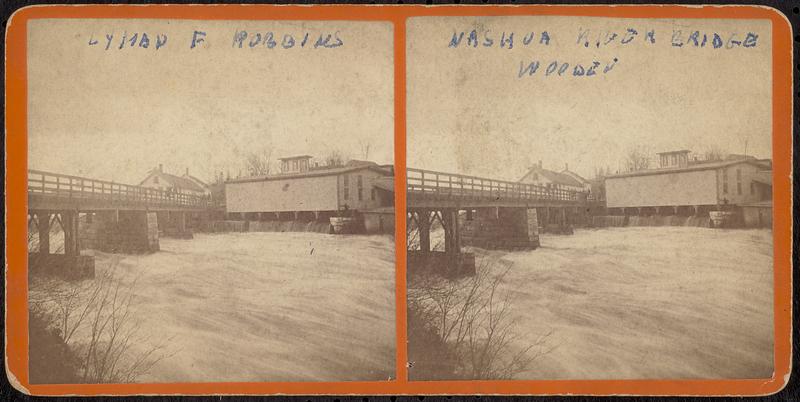 Nashua River wooden bridge