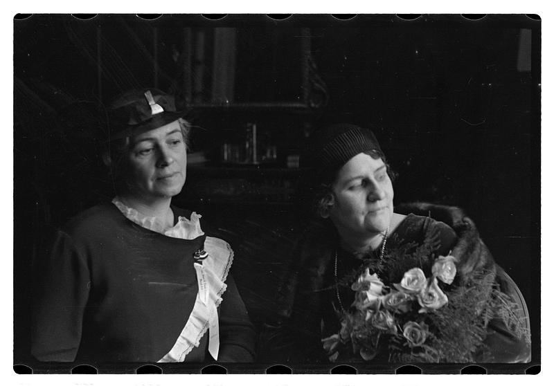 Mrs. Cecil R. Nickolls, at Youth Conference - Hotel Statler