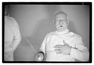 Danguy fencing master, also Gordon Muir, also Chamberlain