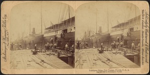 Transport ships, Port Tampa, Florida, U.S.A.