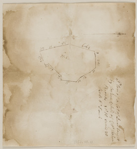 Plan of land conveyed by Capt. Joshua Brooks to Joshua Child