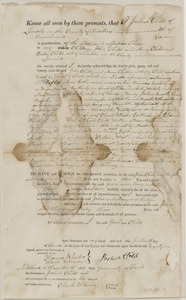 Deed of Joshua Child to John Child [et al.], his children for 50 acres land and buildings (home lot), and other land in Lincoln, no monetary consideration