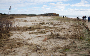Lucy Vincent Beach after Hurricane Sandy