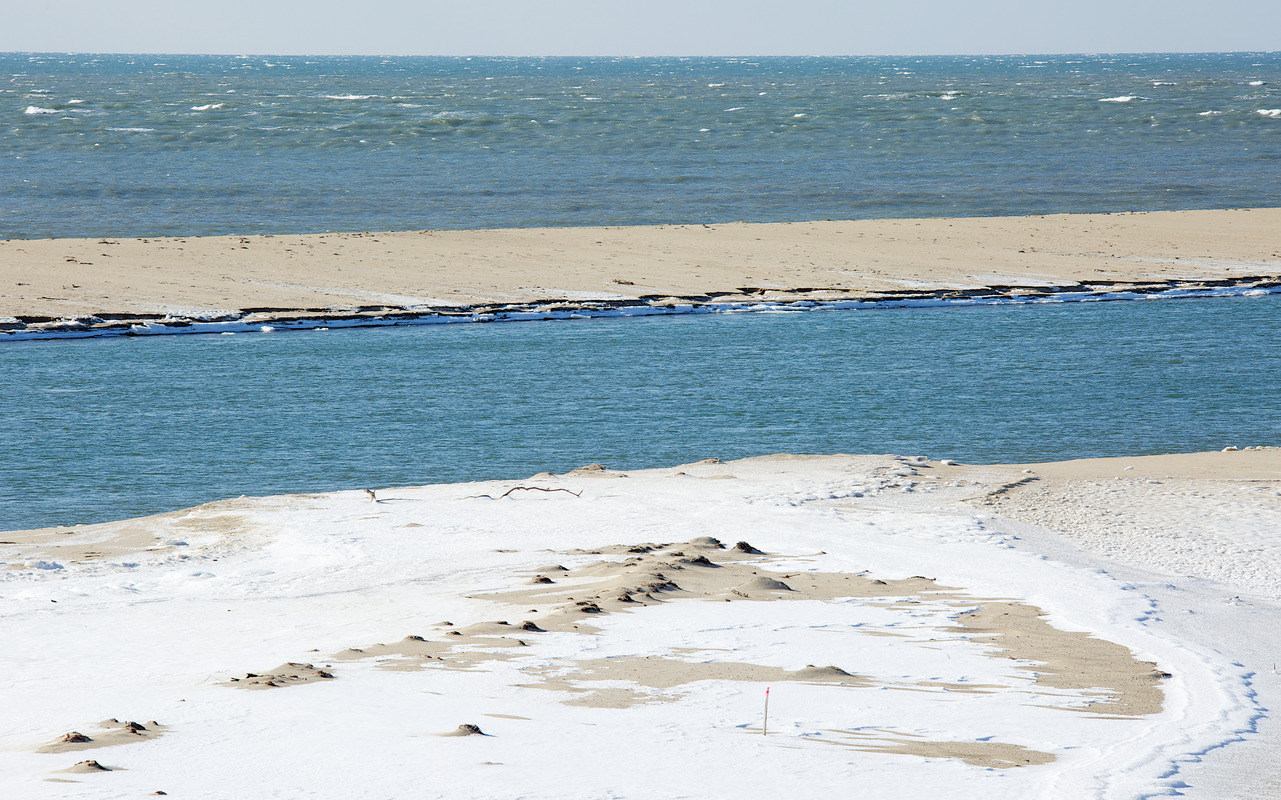 Wasque breach channel