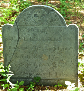 Tashmoo Overlook - Seth Daggett Gravestone