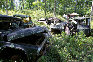 Trail to Wapatequa - Junk Cars