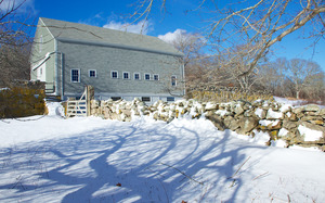 Woods Preserve - Barn - Stone work