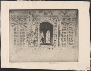 Doorway, Henry VII's Chapel