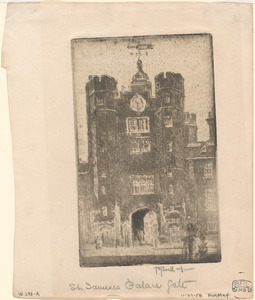 St. James' Palace from St. James' Street