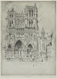 The west front, Amiens
