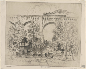 The viaduct, D., L. & W. at Nicholson, Pa.