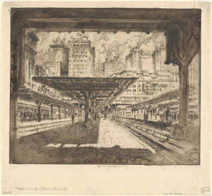 The tracks, Grand Central, New York
