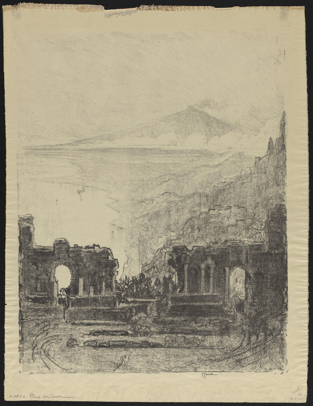 Aetna over Taormina