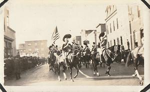Philadelphia City Troop (1775), Baltimore, MD on day of Army-Marine football game, Dec. 2, 1922