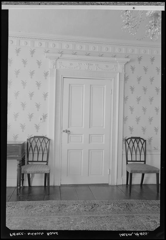 Peirce-Nichols House, Salem, interior