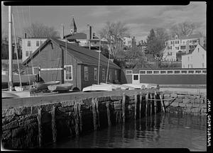 Marblehead, The Yard Arm boat yard