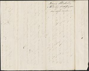 Lewis Wakeley to George Coffin, 12 July 1832
