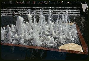 Boston City Hall Plaza fountain