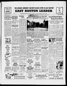 East Boston Leader, August 30, 1957