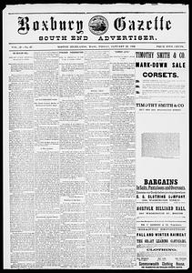 Roxbury Gazette and South End Advertiser, January 22, 1892