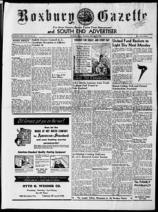 Roxbury Gazette and South End Advertiser, October 09, 1958