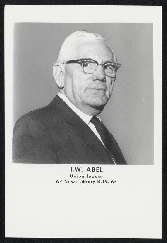 I.W. Abel Union leader Digital Commonwealth