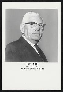 I.W. Abel Union leader