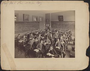 Boston Latin School, interior, Classroom Photo, Class IV