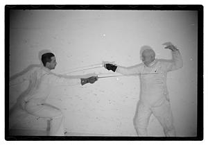 Danguy fencing master, also Gordon Muir, also Chamberlain