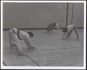 Martial arts class