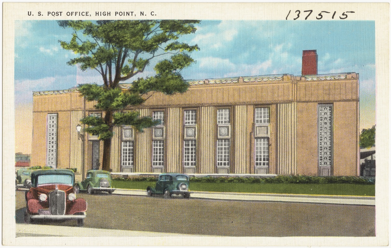 U.S. Post office, High Point, N. C.