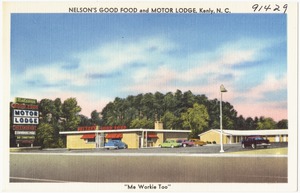 Nelson's Good Food and Motor Lodge, Kenly, N. C.