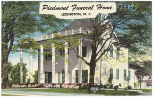 Piedmont Funeral Home, Lexington, N. C.