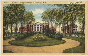 Peace -- A junior college for women, Raleigh, N. C.