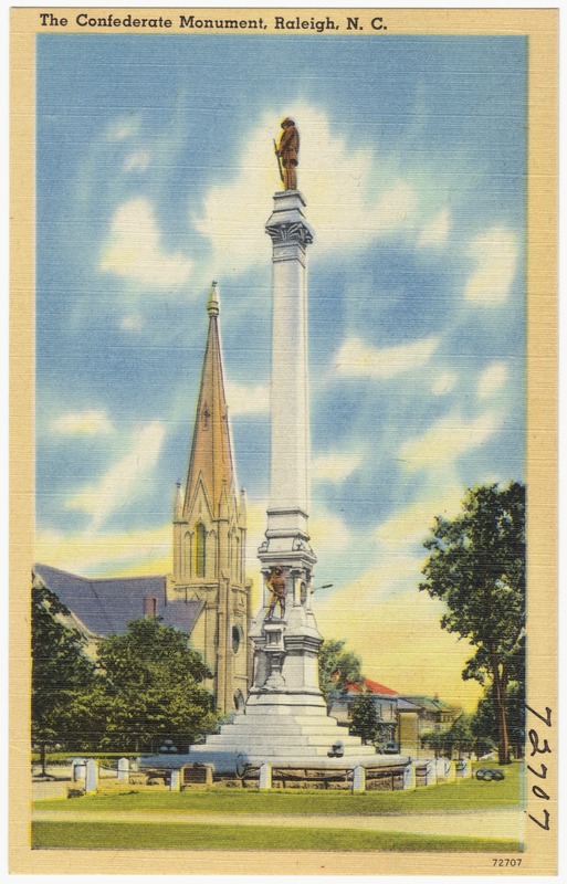 The Confederate Monument, Raleigh, N. C.