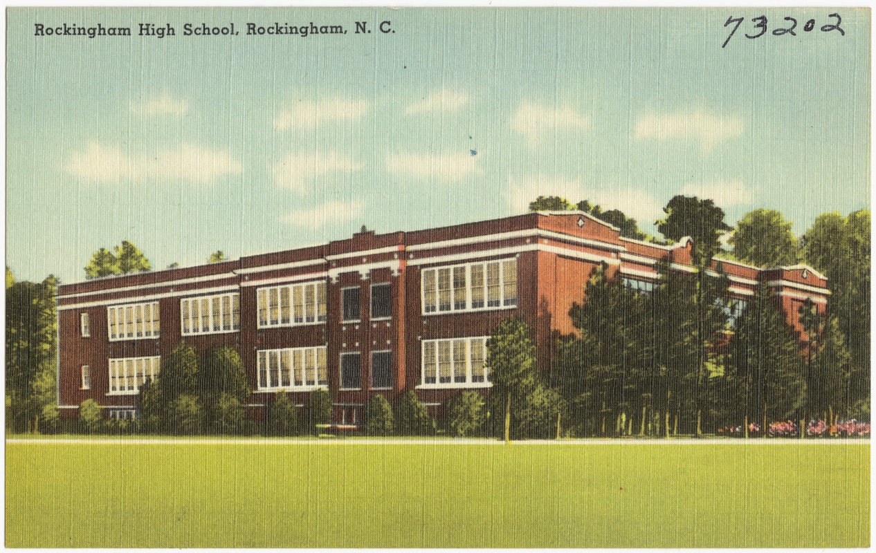 Rockingham High School, Rockingham, N. C. Digital Commonwealth