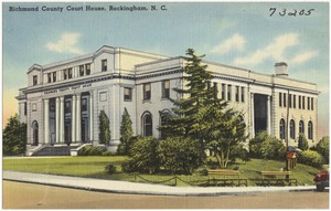 Richmond County Court House, Rockingham, N.C.