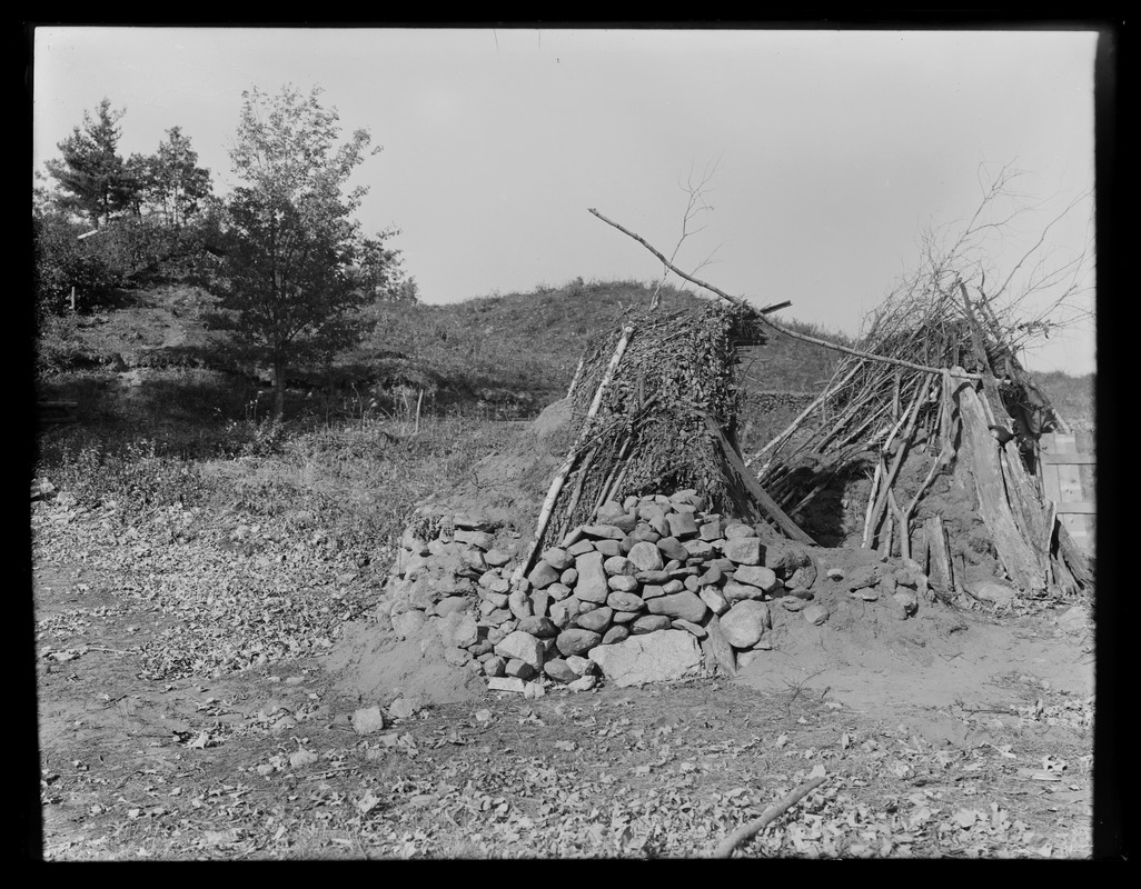 Wachusett Reservoir, Italian camp, Clinton, Mass., Oct. 10, 1897 ...