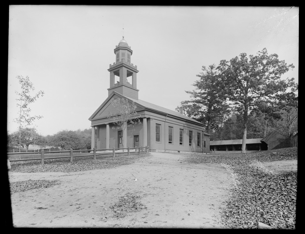 Wachusett Reservoir, First Congregational Church, Oakdale, West