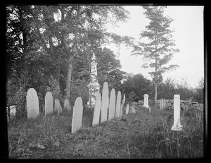Wachusett Reservoir, Beaman Cemetery, West Boylston, Mass., May 20, 1898