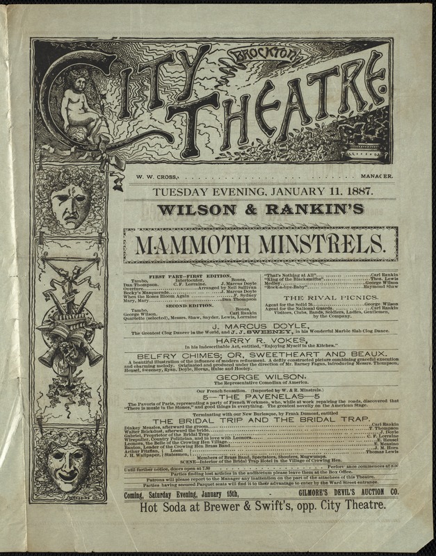 Wilson & Rankin's Mammoth Minstrels