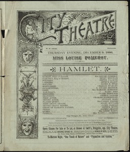 Hamlet--Miss Louise Pomeroy