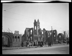 Baptist Church after the Great Chelsea Fire