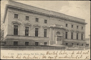 Public Library, Fall River, Mass.