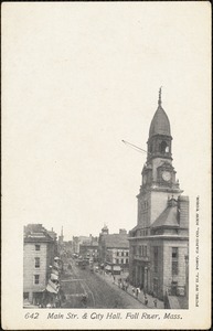 Main Str. & City Hall, Fall River, Mass.